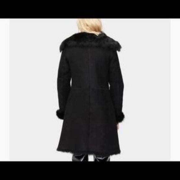 UGG Vanesa Shearling Coat NWT - Original Pr &1999 - Picture 5 of 5